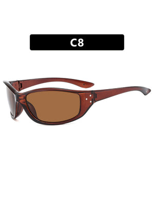 Full-rimmed, Uniquely Shaped Fashion Glasses
