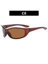Full-rimmed, Uniquely Shaped Fashion Glasses