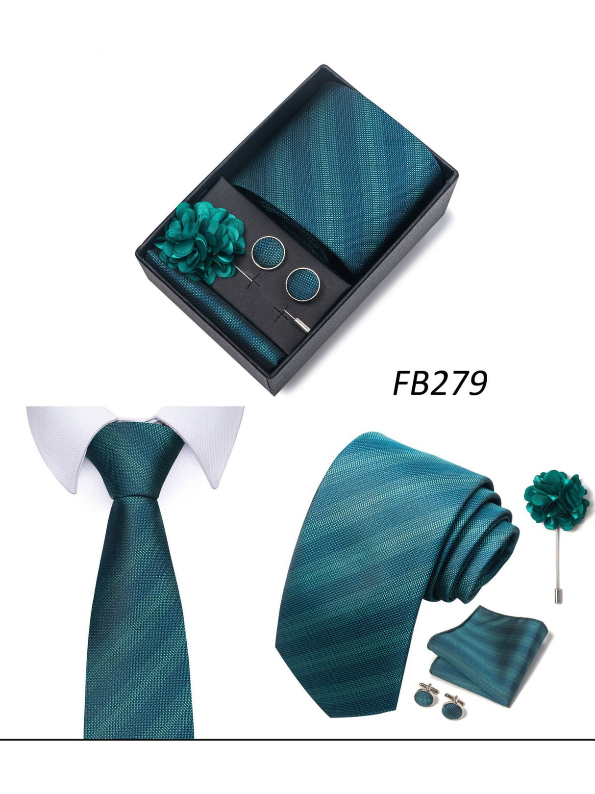 Ties Corsage Accessories Set