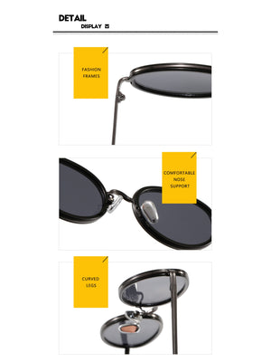 Full-frame Oval Sunglasses