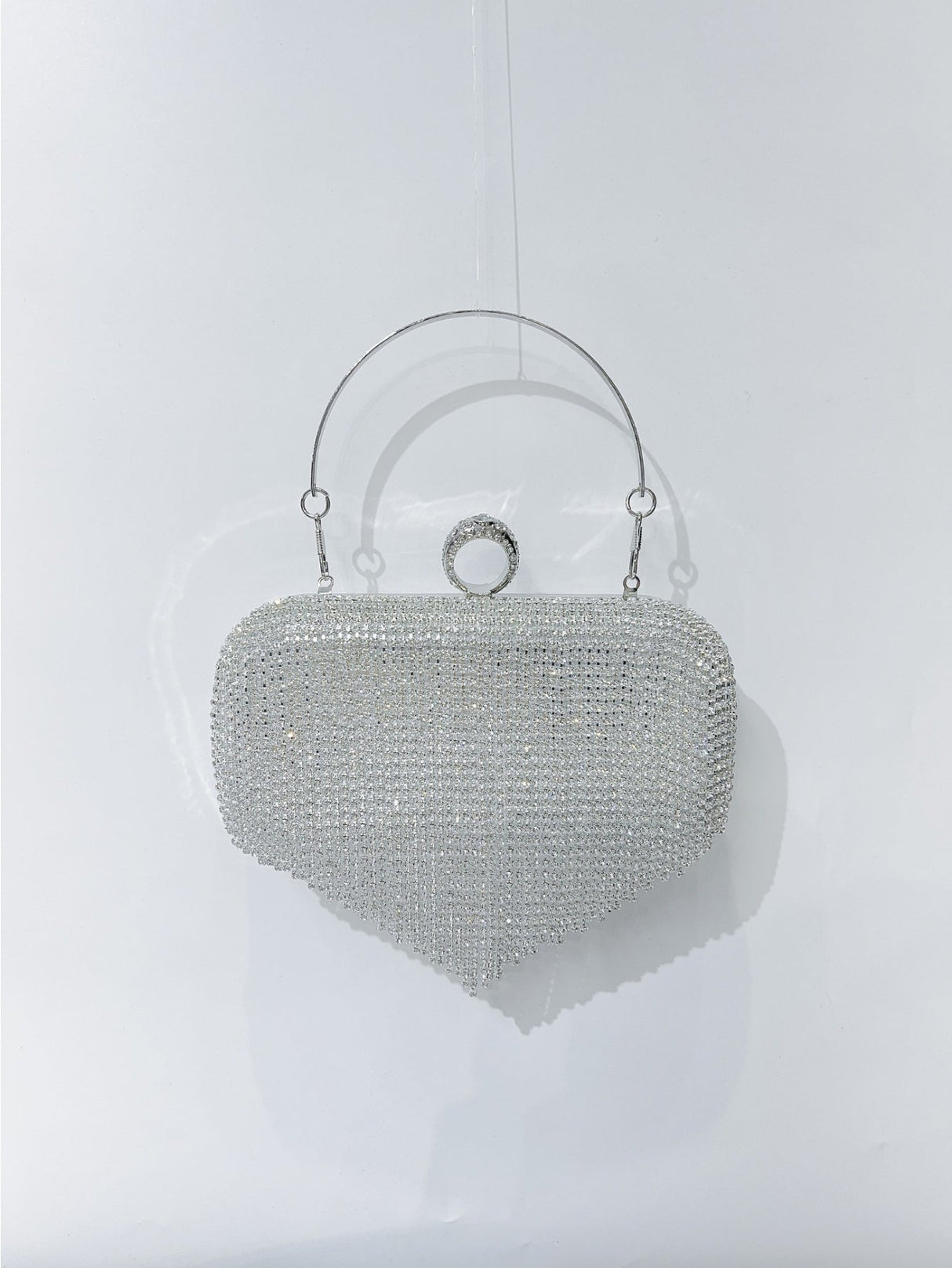 Liber Four Seasons ACC Diamond Tassel Small Square Bag