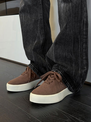 Suede Platform Sneakers