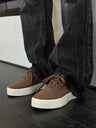 Suede Platform Sneakers