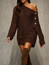 Loose-fitting Pullover Short Dress
