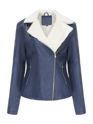 Fur Plush Long Sleeve Keep Warm Jackets