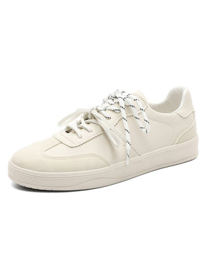 German Training Retro Color-blocked Lace-up Sneakers