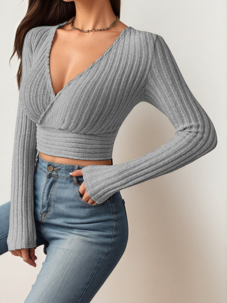 V-neck Base Layer Cross T-shirts