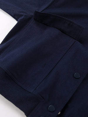 Liber Autumn Women's Baseball uniform Solid Color Jackets