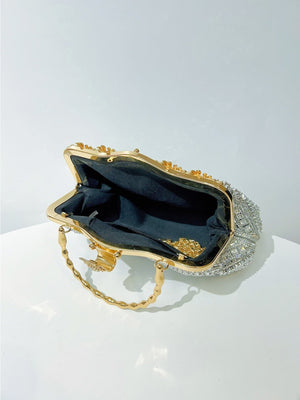 Liber Four Seasons ACC Rivet Diamond Shell Bag