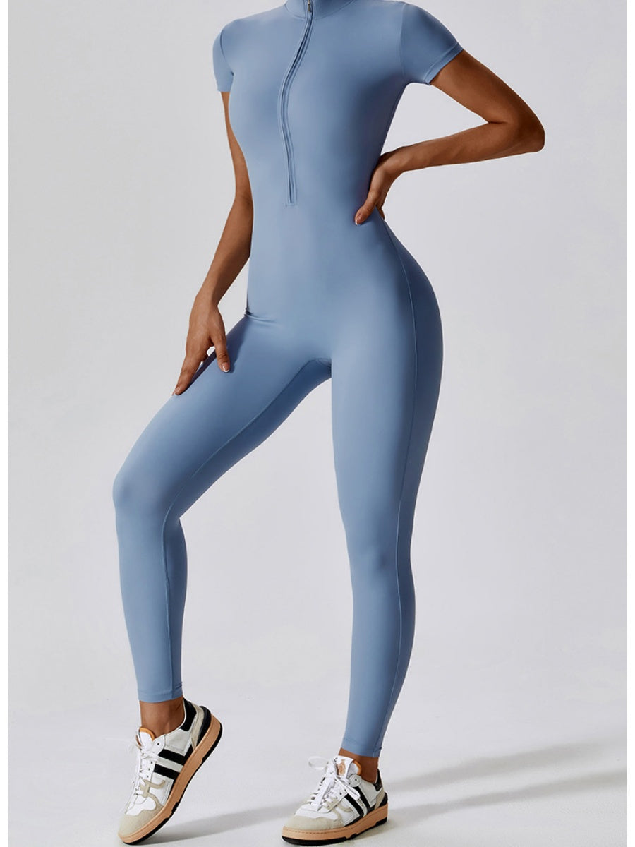 Liber Autumn Women's Zipper Bodysuit