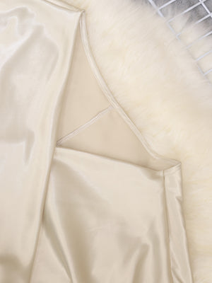 V-neck Long Sleeve Side Straps Silk Chiffon Blouse