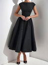 Solid Color Sleeveless Sexy Backless Long Dress