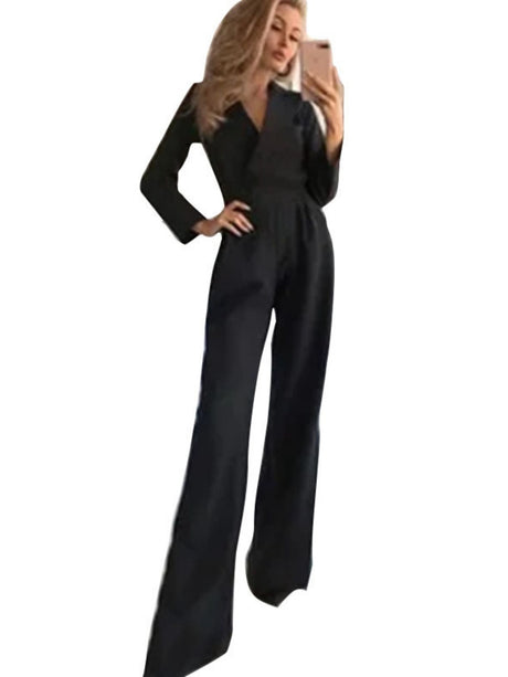 Brother-in-law Long Sleeve Pocket Jumpsuits