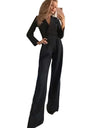 Brother-in-law Long Sleeve Pocket Jumpsuits