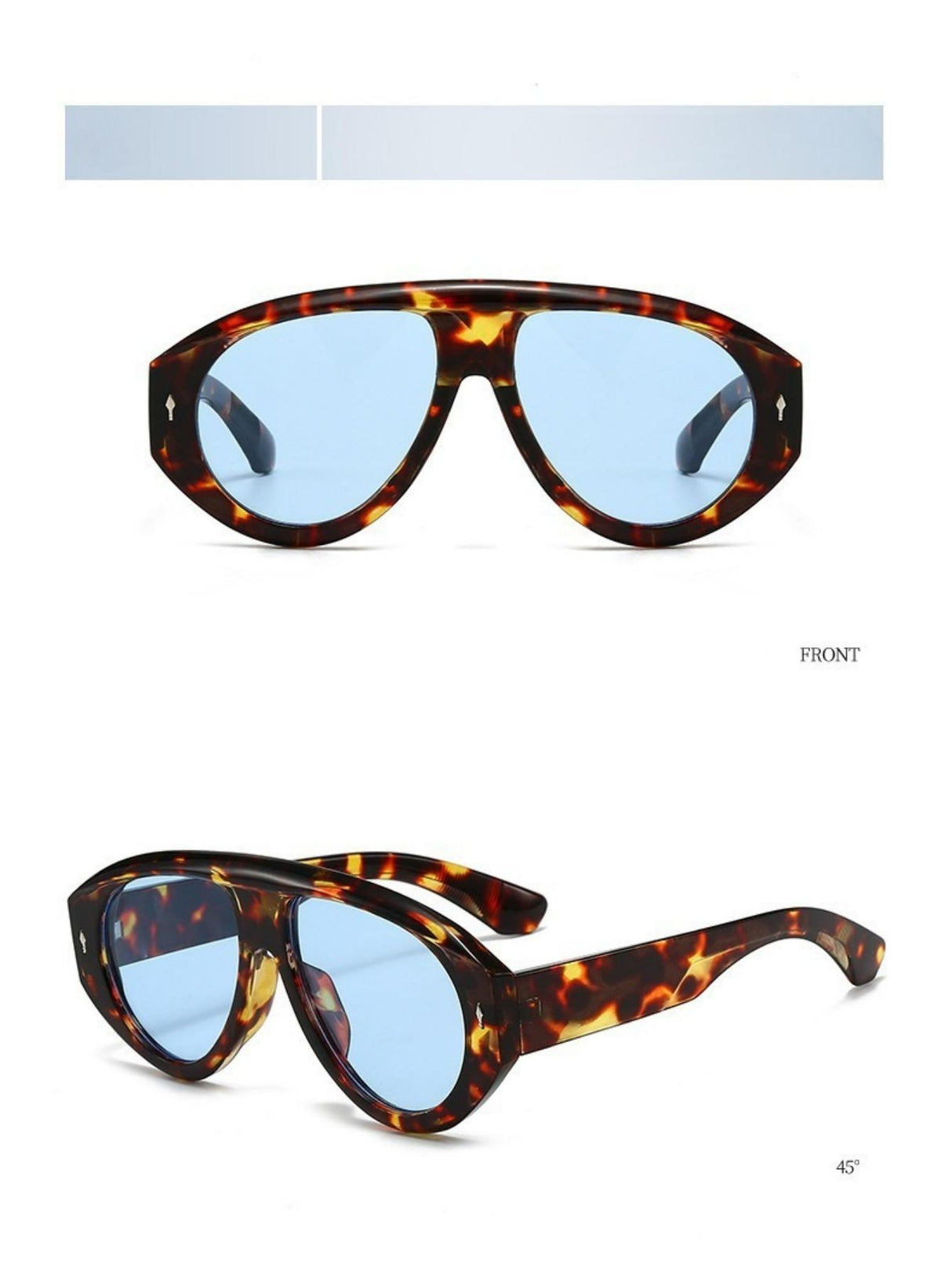 Full-frame Irregular Sunglasses