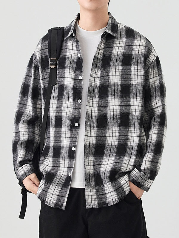Color Matching Plaid Simplicity Shirts