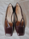 BIUCILI | Leading Lady Designer Women's Shoes, French Square Toe, Hollow Design, Elegant High Heels.