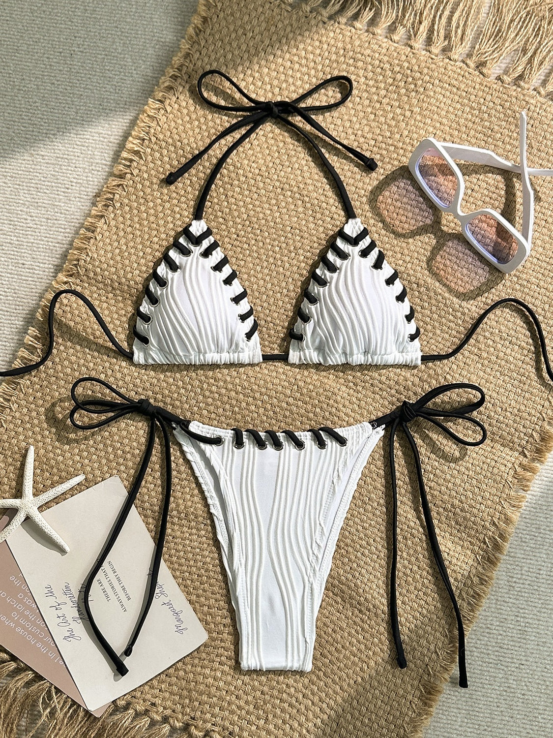Fresh, Sweet, And Unique Two-piece Swimsuit Bikini