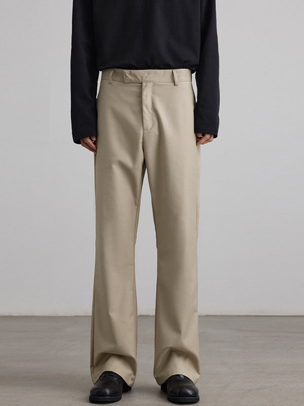 Liber Autumn Men's Solid Color Pants