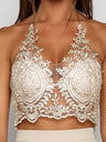 Sexy Lace Camisole Crop Top