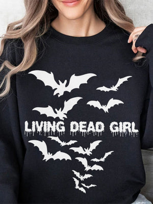 Halloween Pullover Printed Sweatshirt