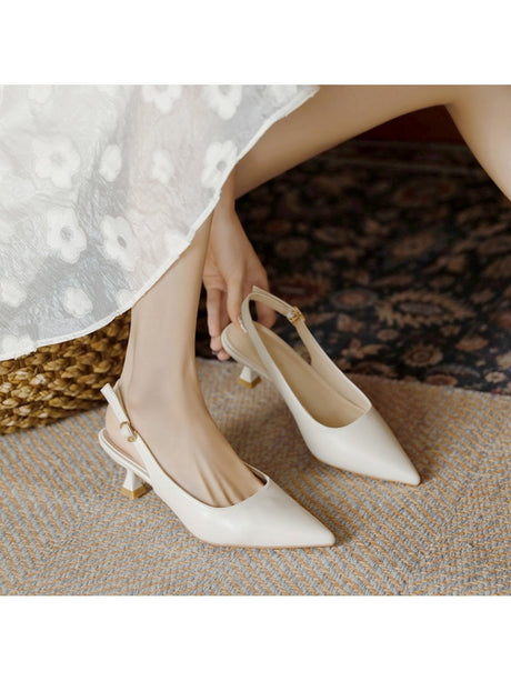 Liber Spring and autumn women's high heels