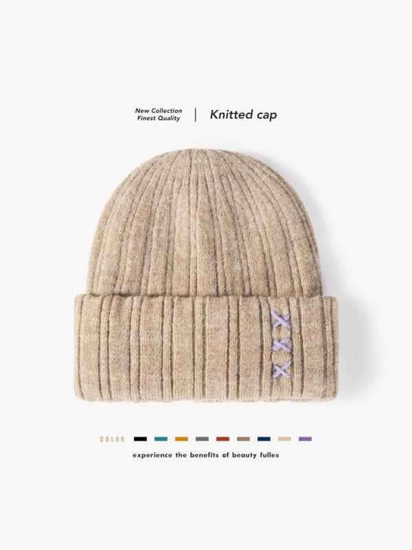 Jacquard Stitching Beanie
