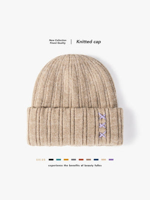 Jacquard Stitching Beanie