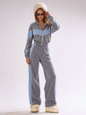 Fashionable Casual Sportswear Set, Zip-up Cardigan And Trousers, Two-piece Set