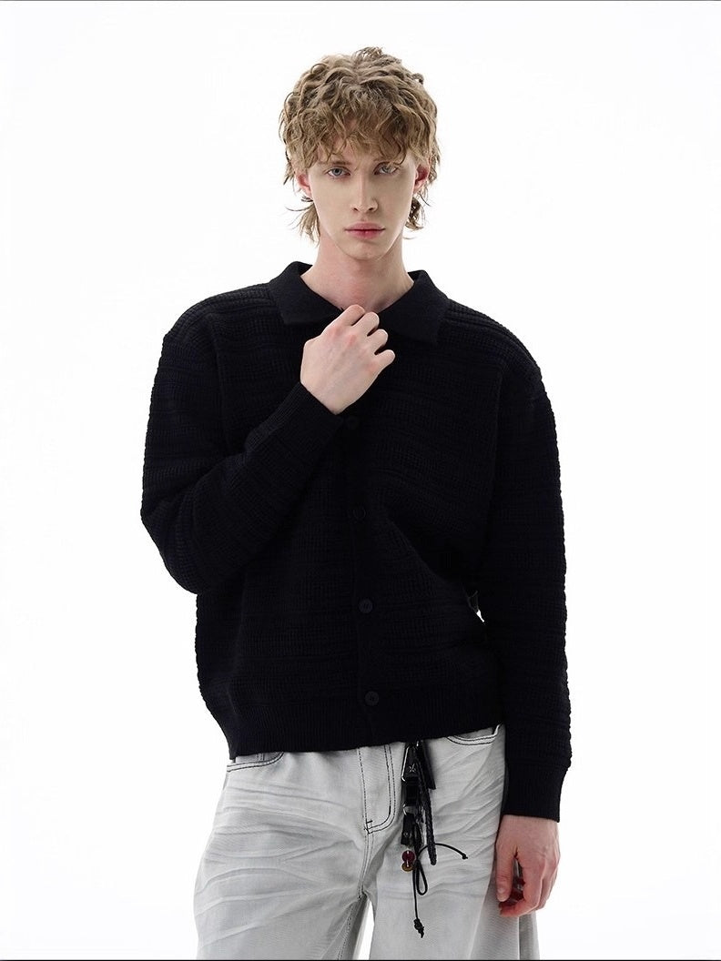 Loose Lapel Knitting Sweaters