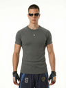 Stretch Tight Fit Navy Slim-fit T-shirts