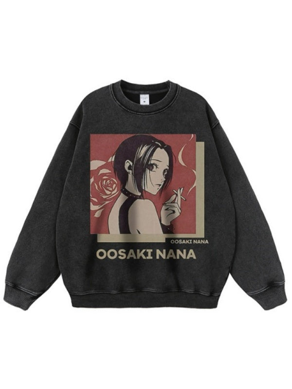 Liber Autumn Neutral wear Printed Cartoon Animation Sweatshirts&Hoodies