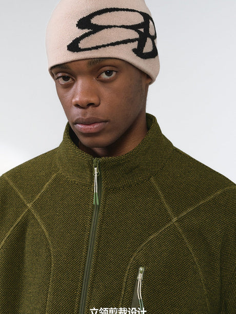 Stand Collar Outdoor Plush Sports Jacket