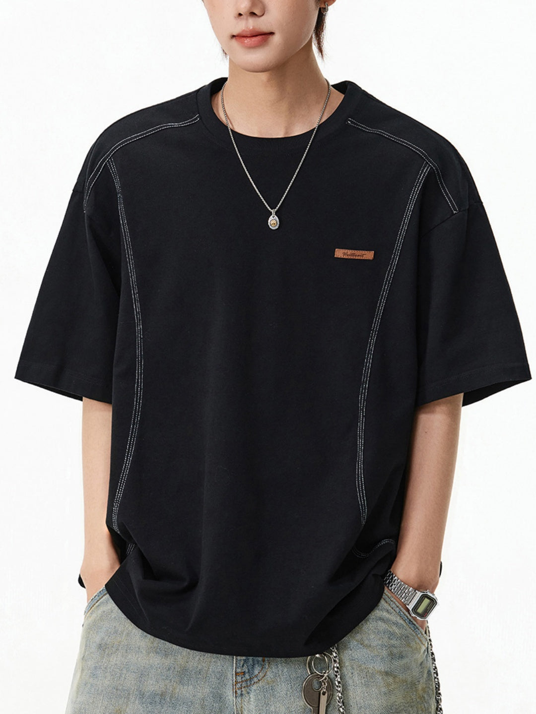 Color-blocked Segmentation T-shirts