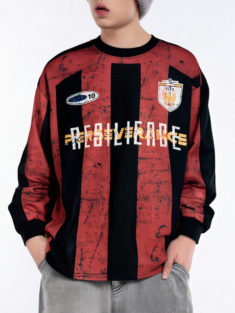 T-Shirts mit gesprenkelten Streifen