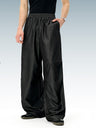 Faux Denim Quick-drying Cooling Sensation Wide Leg Pants