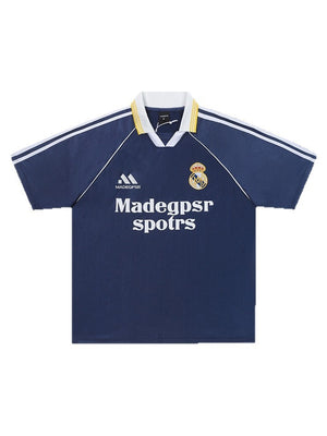Campus Badge Embroidery Breathable Polo Shirts