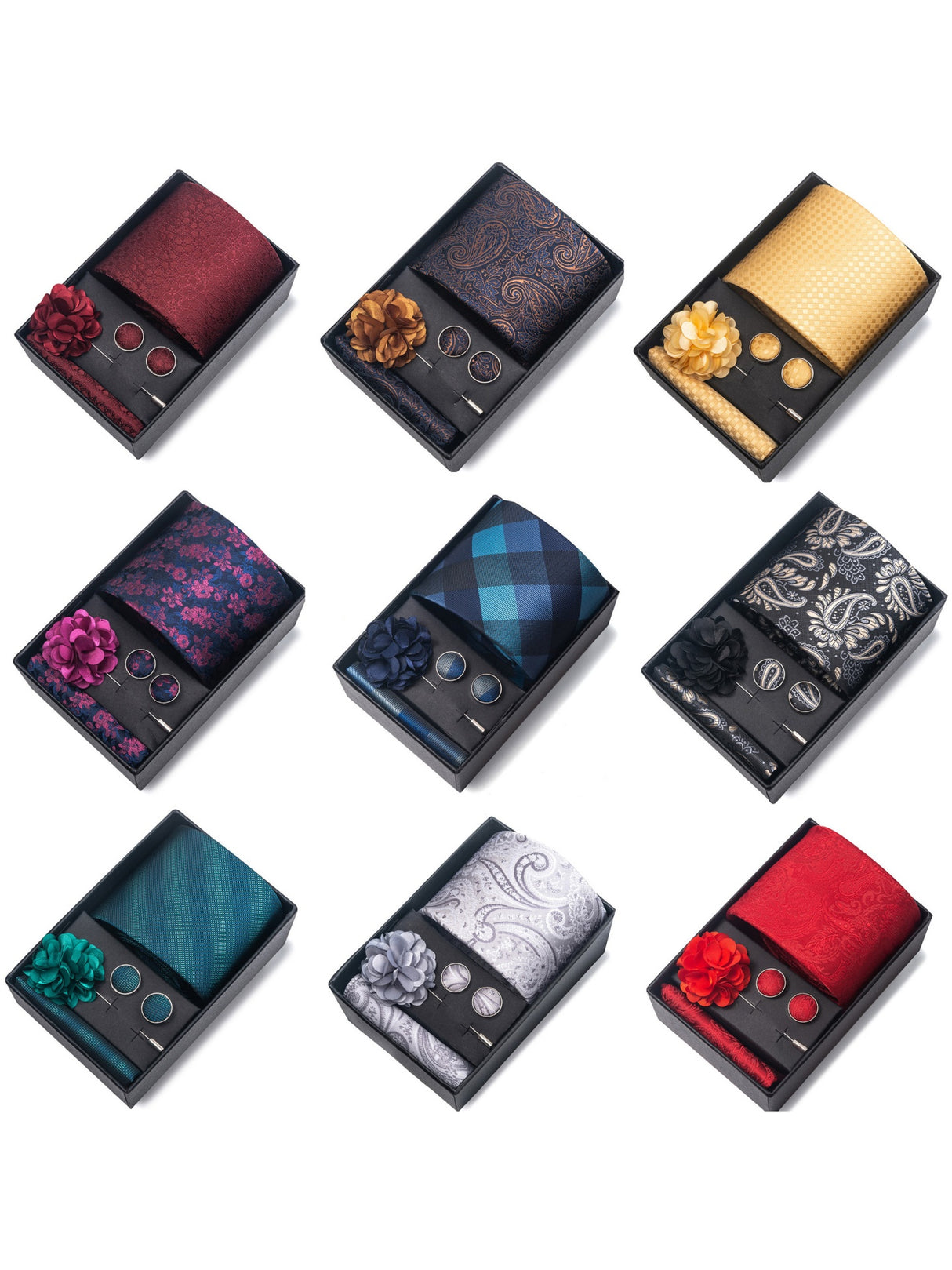 Ties Corsage Accessories Set