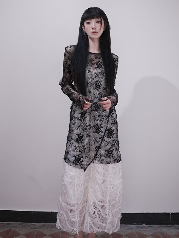 Lace Long Dress
