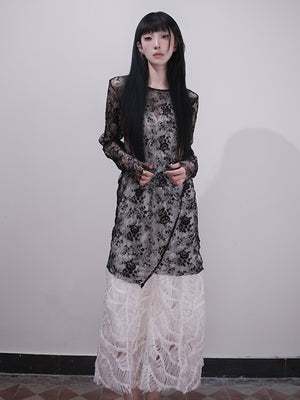 Lace Long Dress