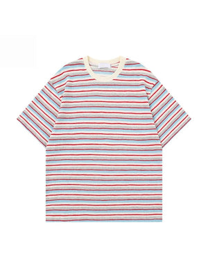 CityBoy Red And Blue Stripes VIBE T-shirts