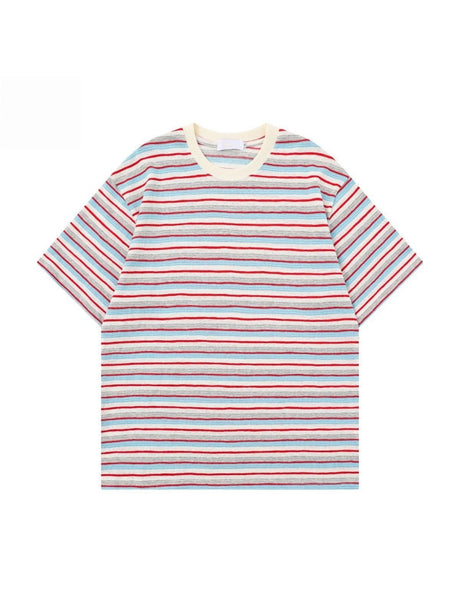 CityBoy Red And Blue Stripes VIBE T-shirts