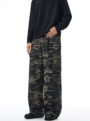Liber Autumn Neutral wear Printed Camouflage Pants
