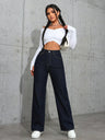 American Casual Super Cool Loose Straight Leg Mid-rise Jeans