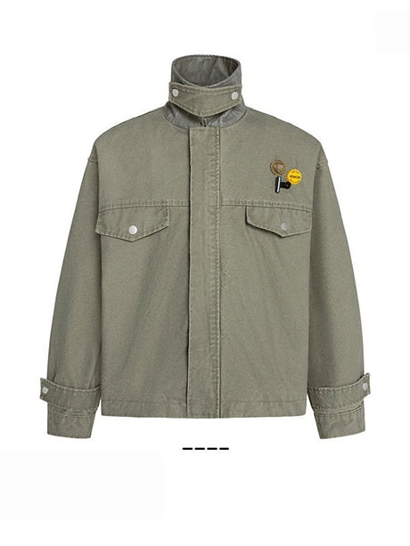 Deconstruction Design Lapel Loose Work Jacket