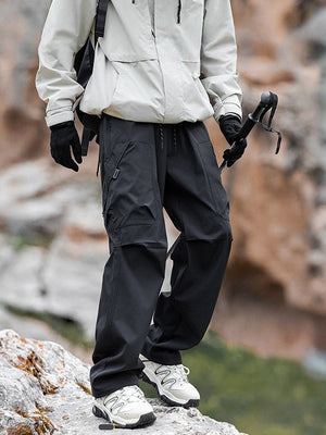 Water Proof Mountain Climbing Windproof Plush Outdoor Sports Tooling Hiking Pants