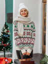 Christmas Patterns Headgear Christmas Tree Sweaters