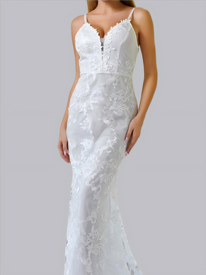 Liber Autumn Women's Lace Maxi Dresses