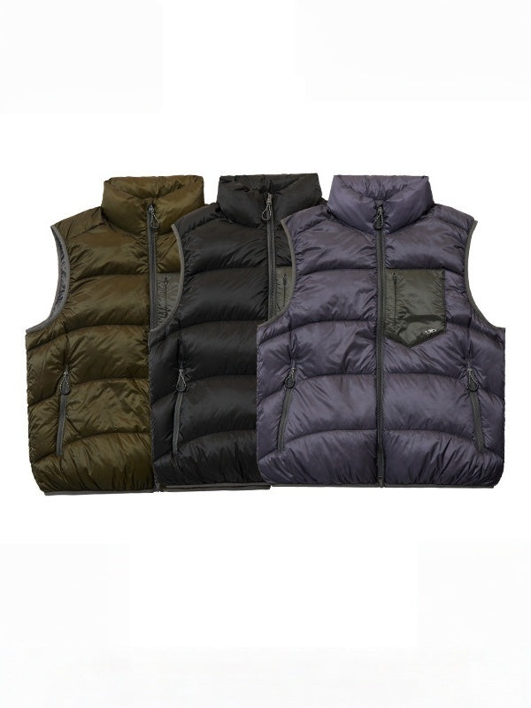 Filled With 90% Duck Down Puffer Jacket Down Vest