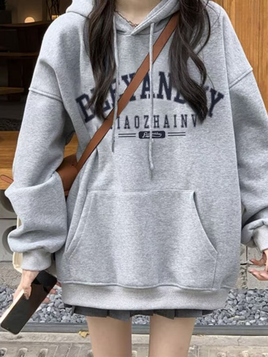 Letter Printed Sweatershirts
